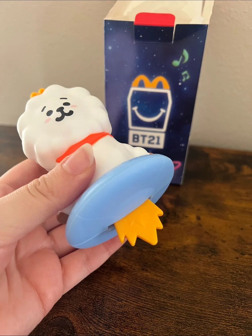 BT21 McDonald's Toys BTS RJ Toy Collectors Toy